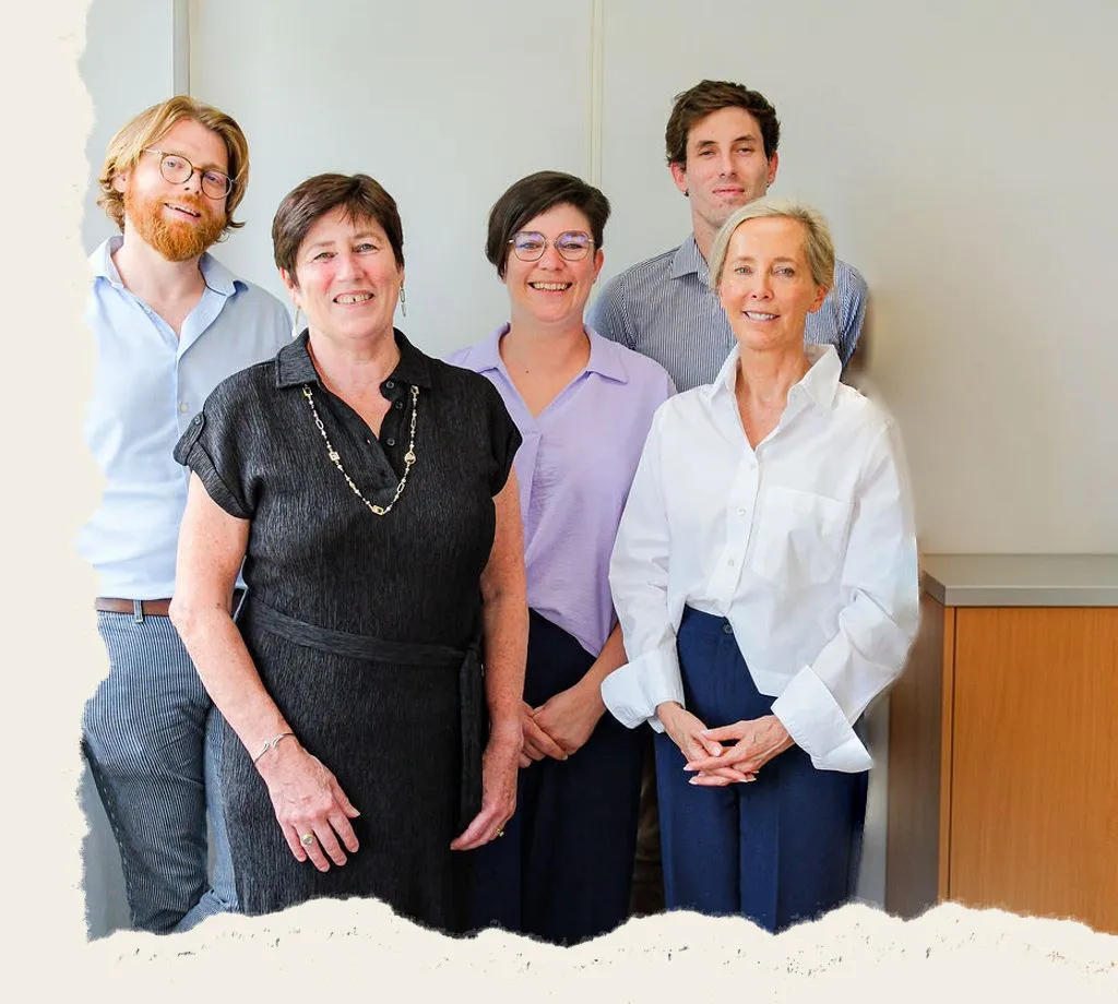 Het team van Flamend & Partners in het kantoor
