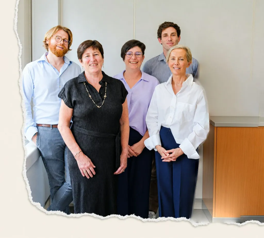 Het team van Flamend & Partners in het kantoor