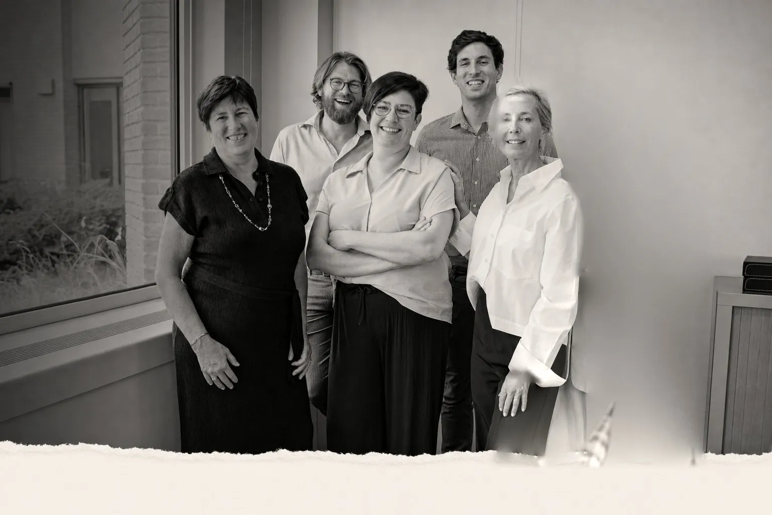 De vijf teamleden van Flamend & Partners
